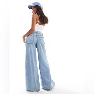 ASOS Light Blue Straight Leg Women Jeans